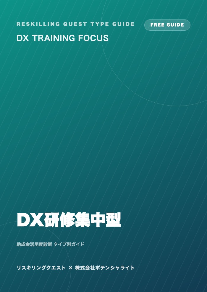 DX研修集中型の戦い方ガイド 表紙